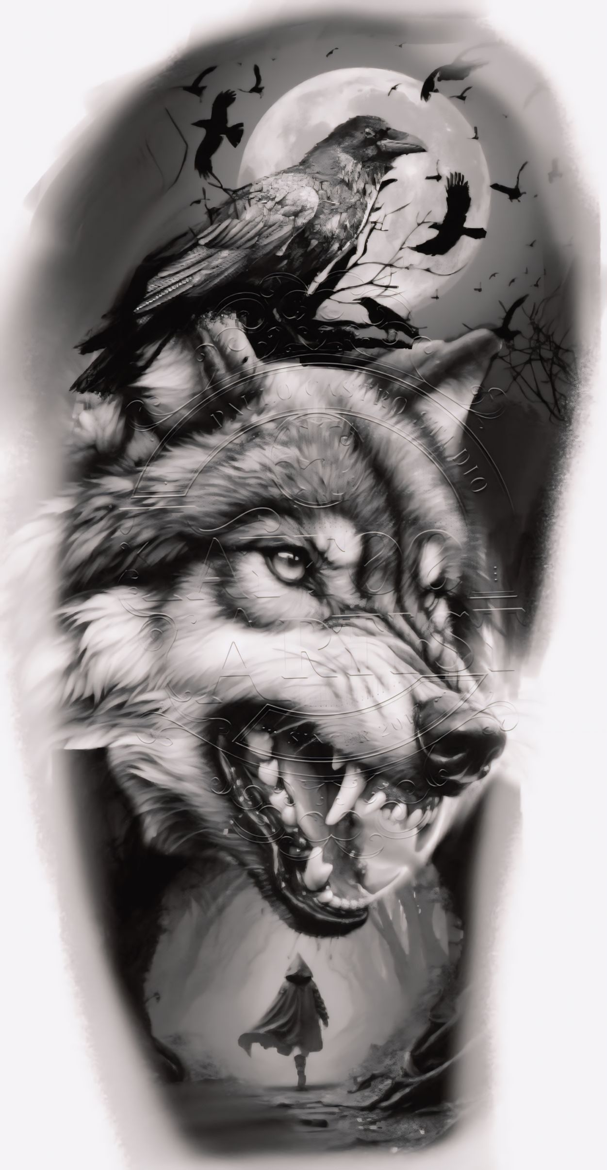 wolf tattoo ideas 0038