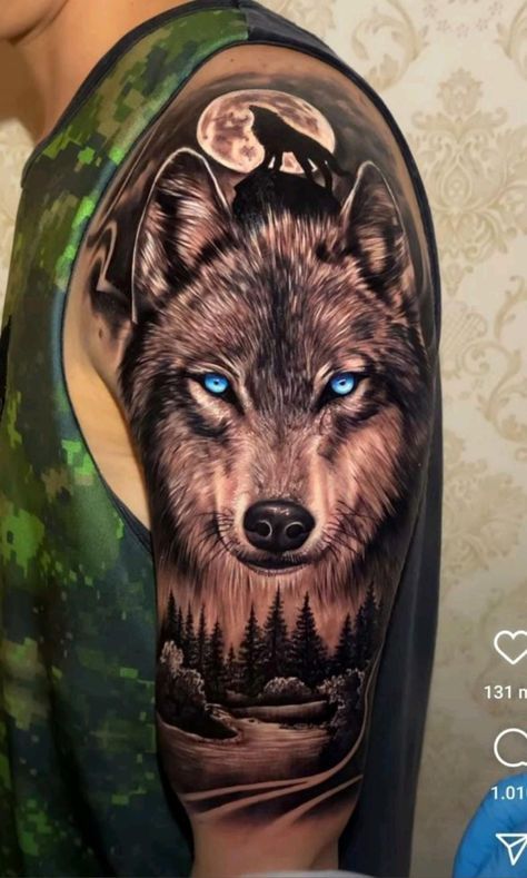 wolf tattoo ideas 0039