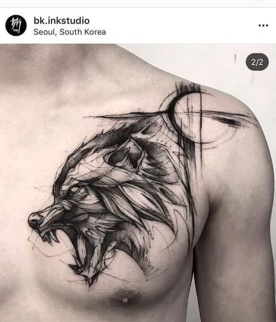 wolf tattoo ideas 0063