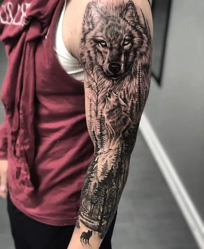 wolf tattoo ideas 0065