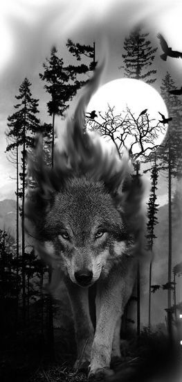 wolf tattoo ideas 0068