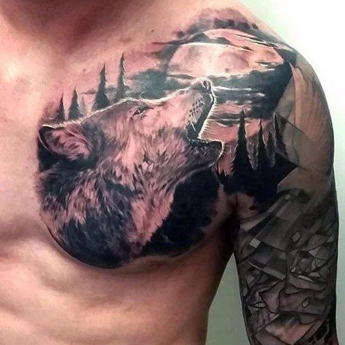 wolf tattoo ideas 0087