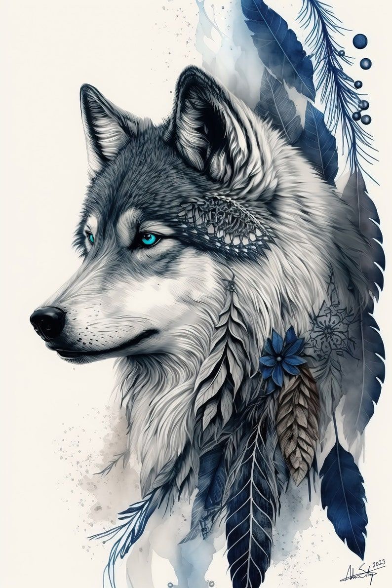 wolf tattoo ideas 0017