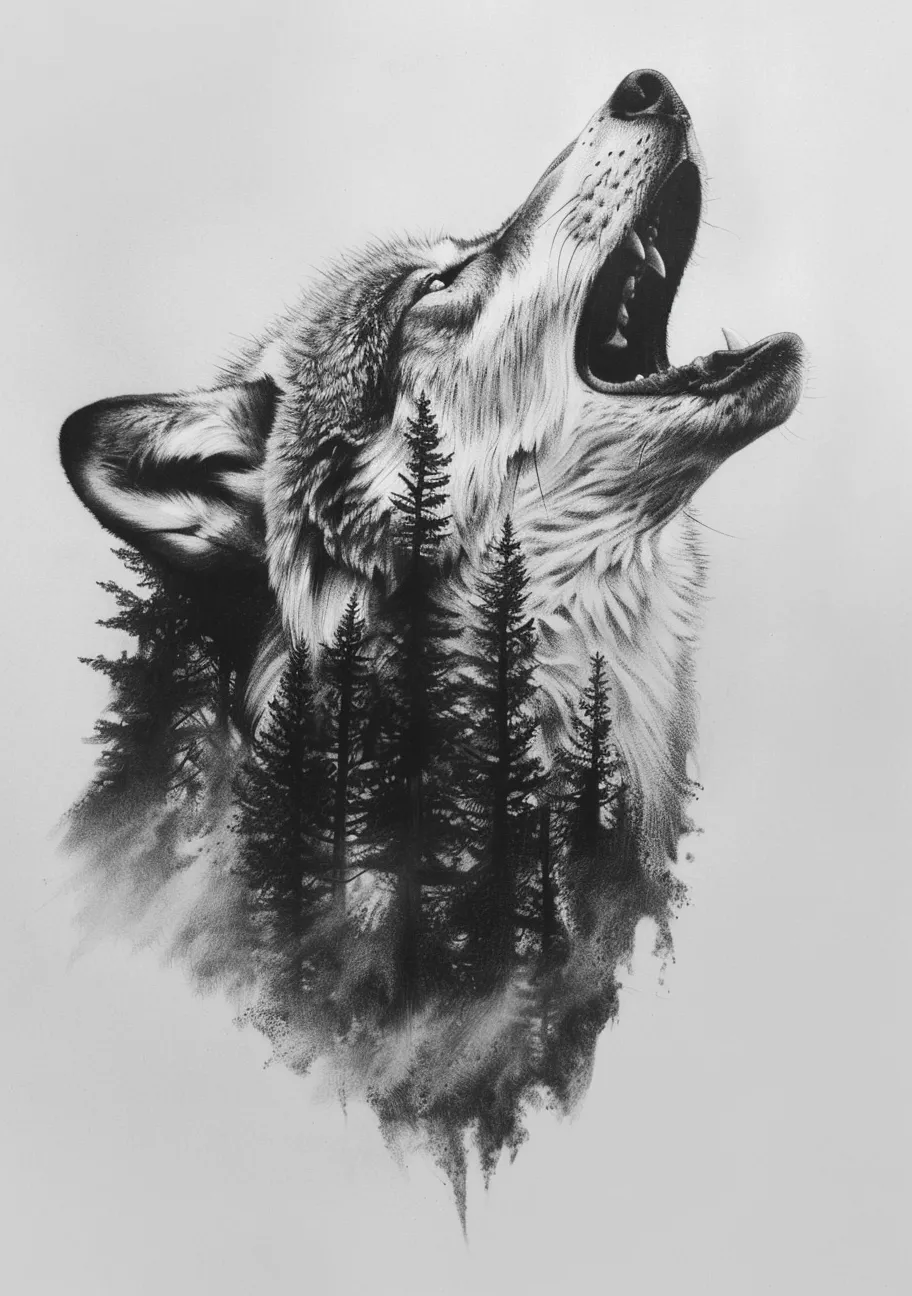 wolf tattoo ideas 0034