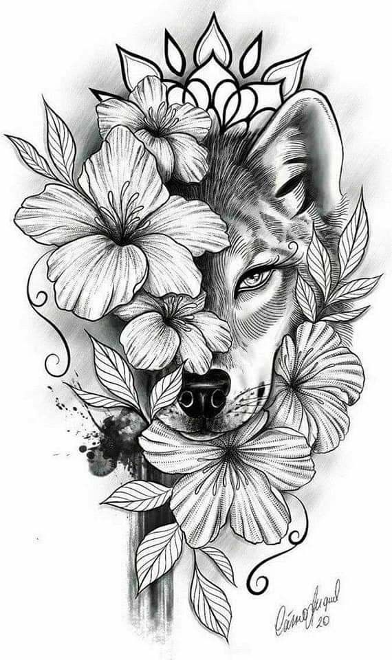 wolf tattoo ideas 0073