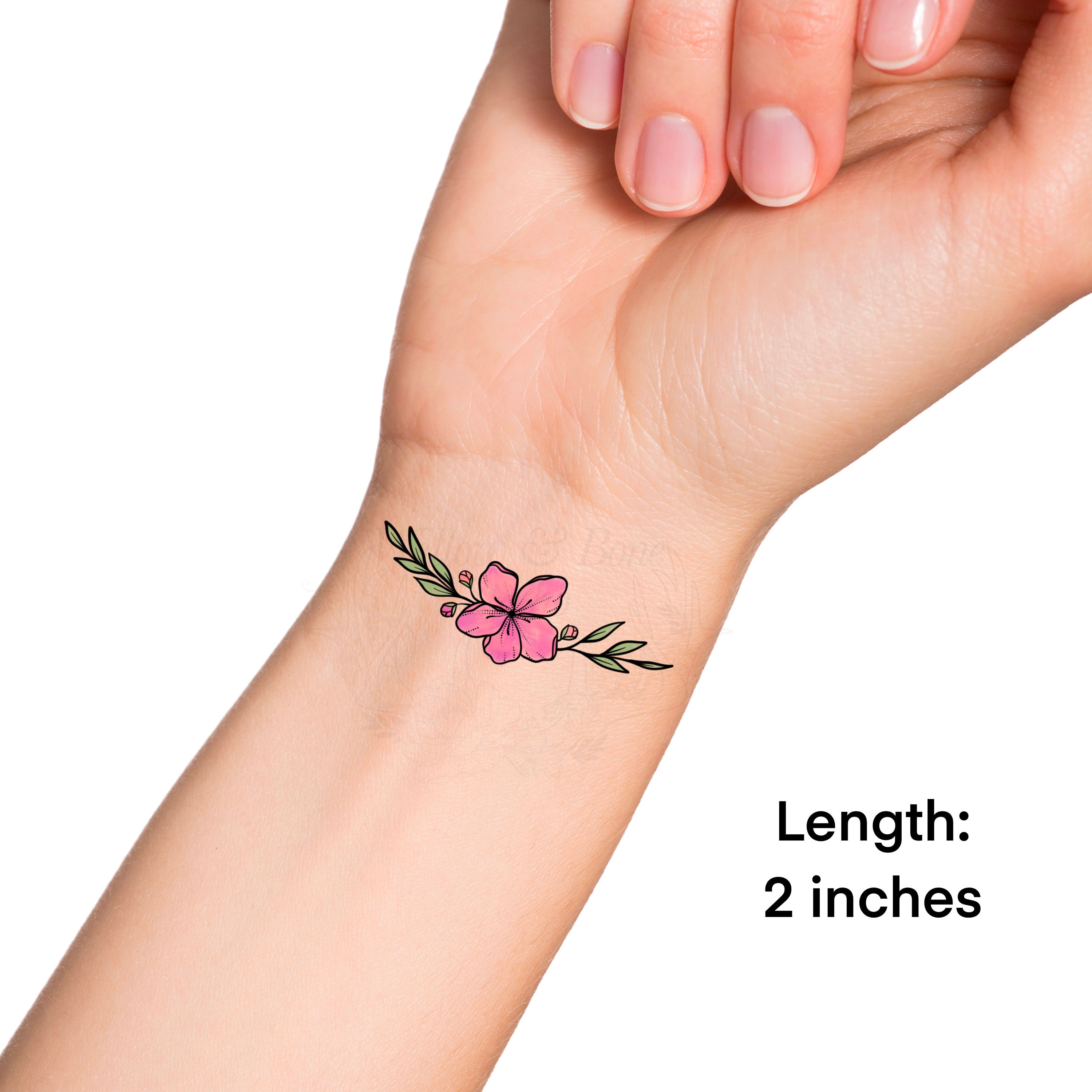 wrist mini small sunflower tattoo 0029