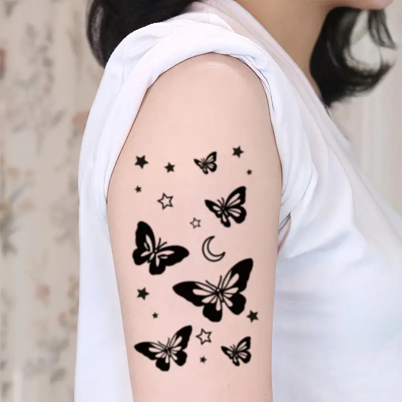 wrist small butterfly tattoo 0023