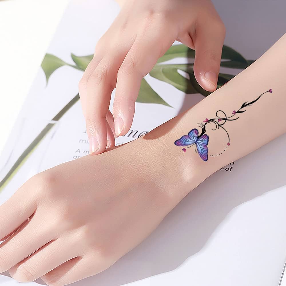 wrist small butterfly tattoo 0027