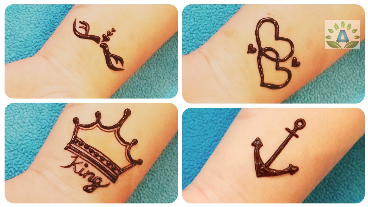 wrist small henna tattoo 0013