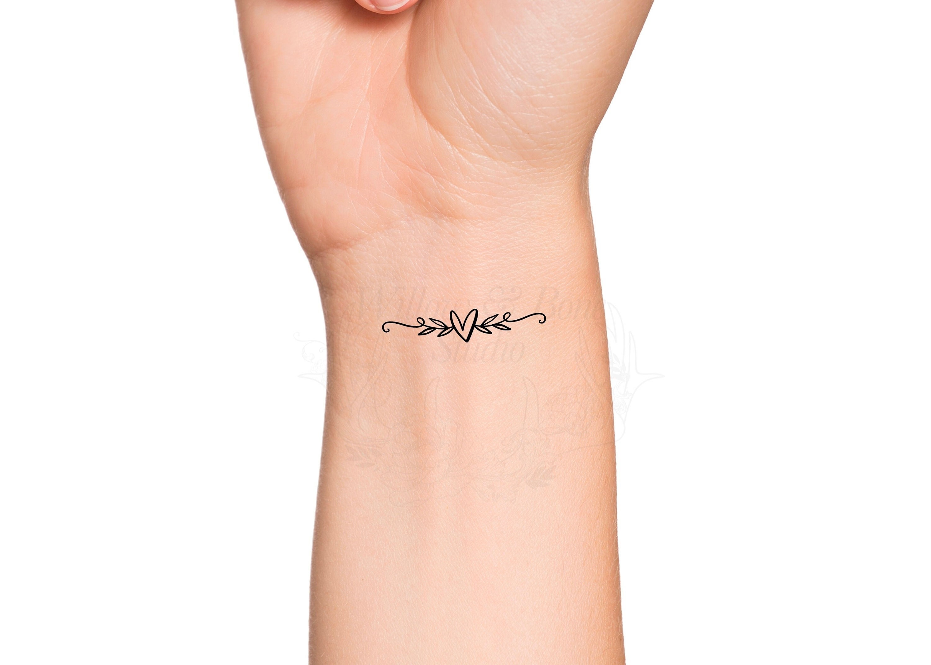 wrist small henna tattoo 0057