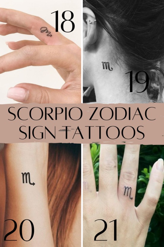 zodiac scorpio tattoo ideas 0023