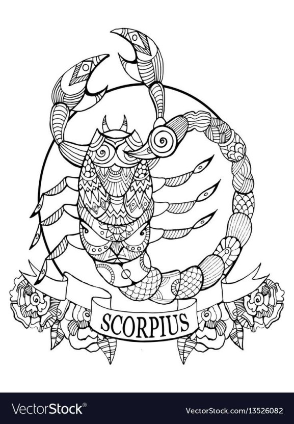 zodiac scorpio tattoo ideas 0047