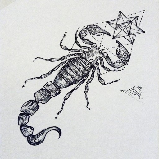 zodiac scorpio tattoo ideas 0059