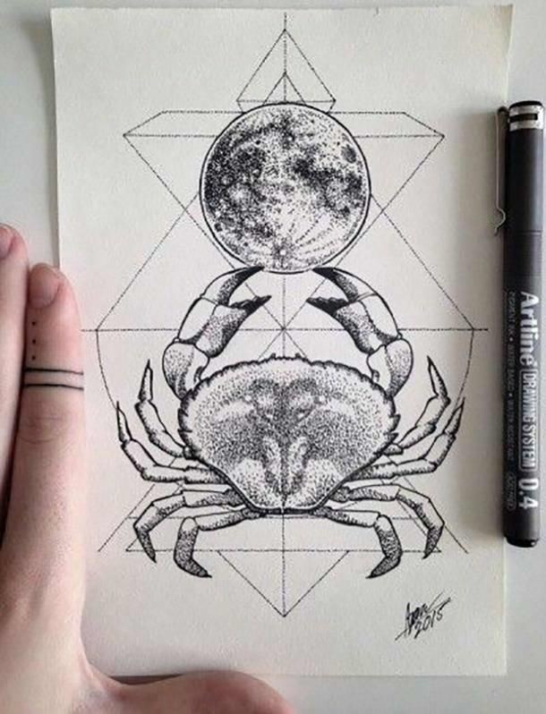 zodiac sign tattoo ideas 0037