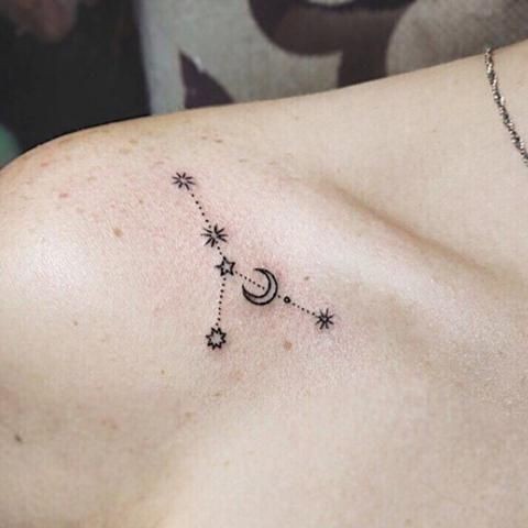 zodiac sign tattoo ideas 0069