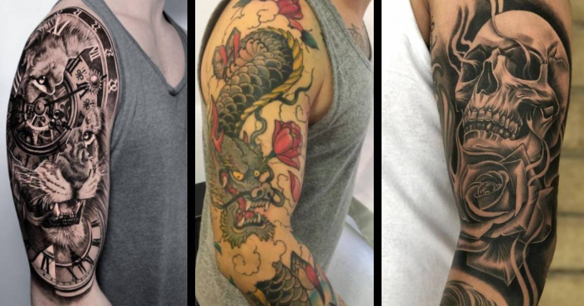 Transformed by creativity these arm tattoo ideas for men inspire strength