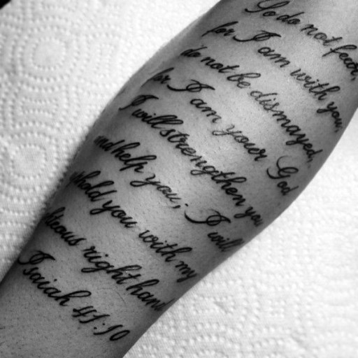 Bible scripture tattoo ideas that inspire and deepen your faith daily