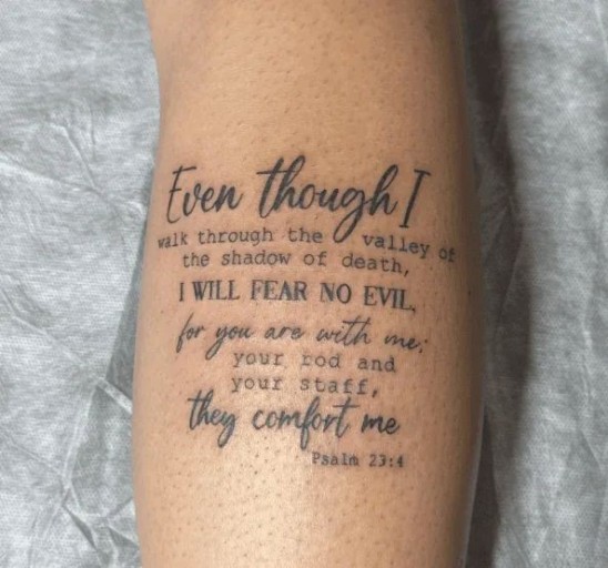 Bible christian tattoo ideas revealed to inspire your spiritual journey