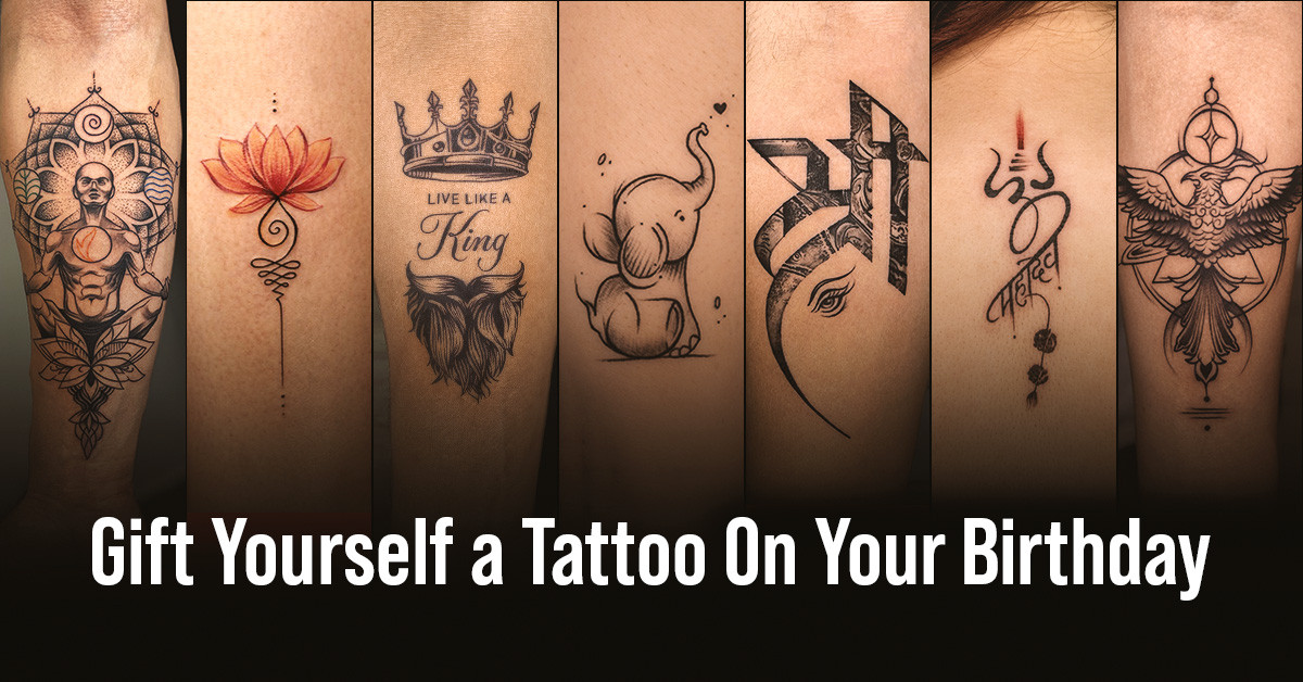 Birthday tattoo ideas that symbolize your unique journey through life