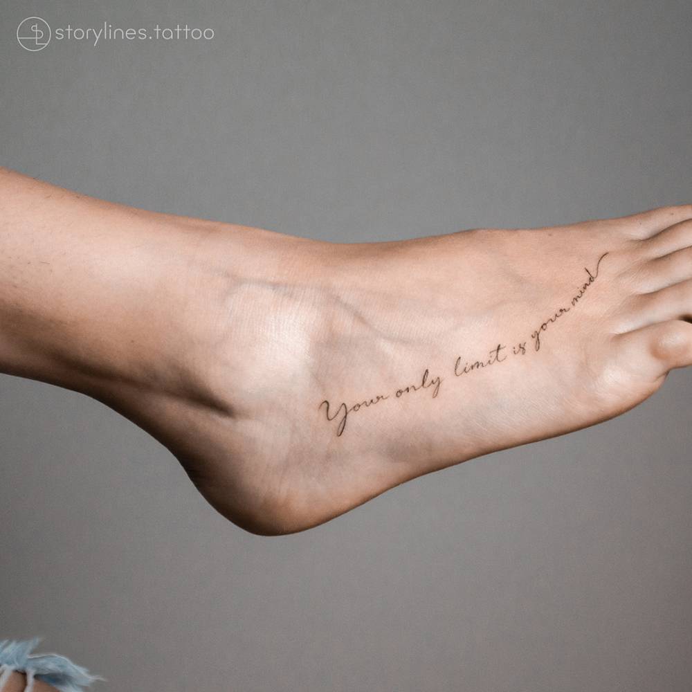 Foot tattoo ideas that narrate your personal story through art