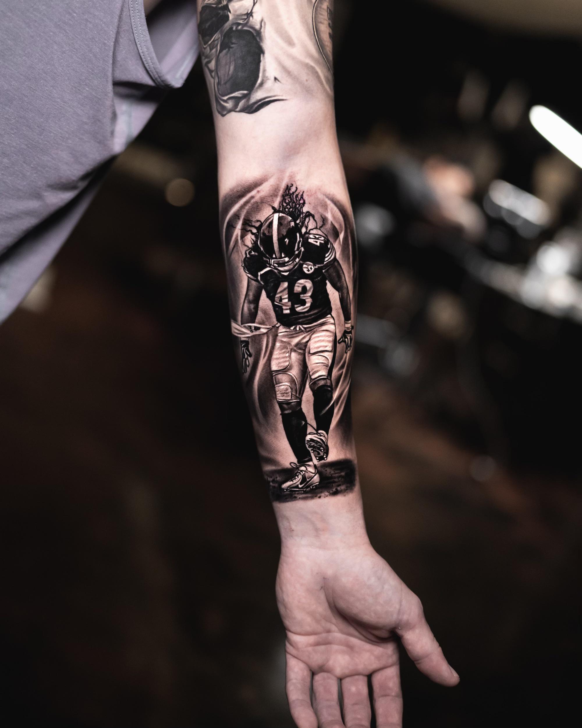 Football tattoo ideas that celebrate your passion for the game