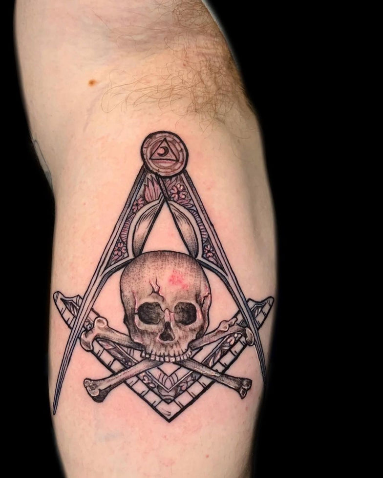 Freemason tattoo ideas that symbolize brotherhood and mystery forever