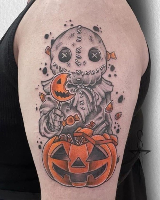 Horror tattoo ideas representing fear in stunning artistic designs