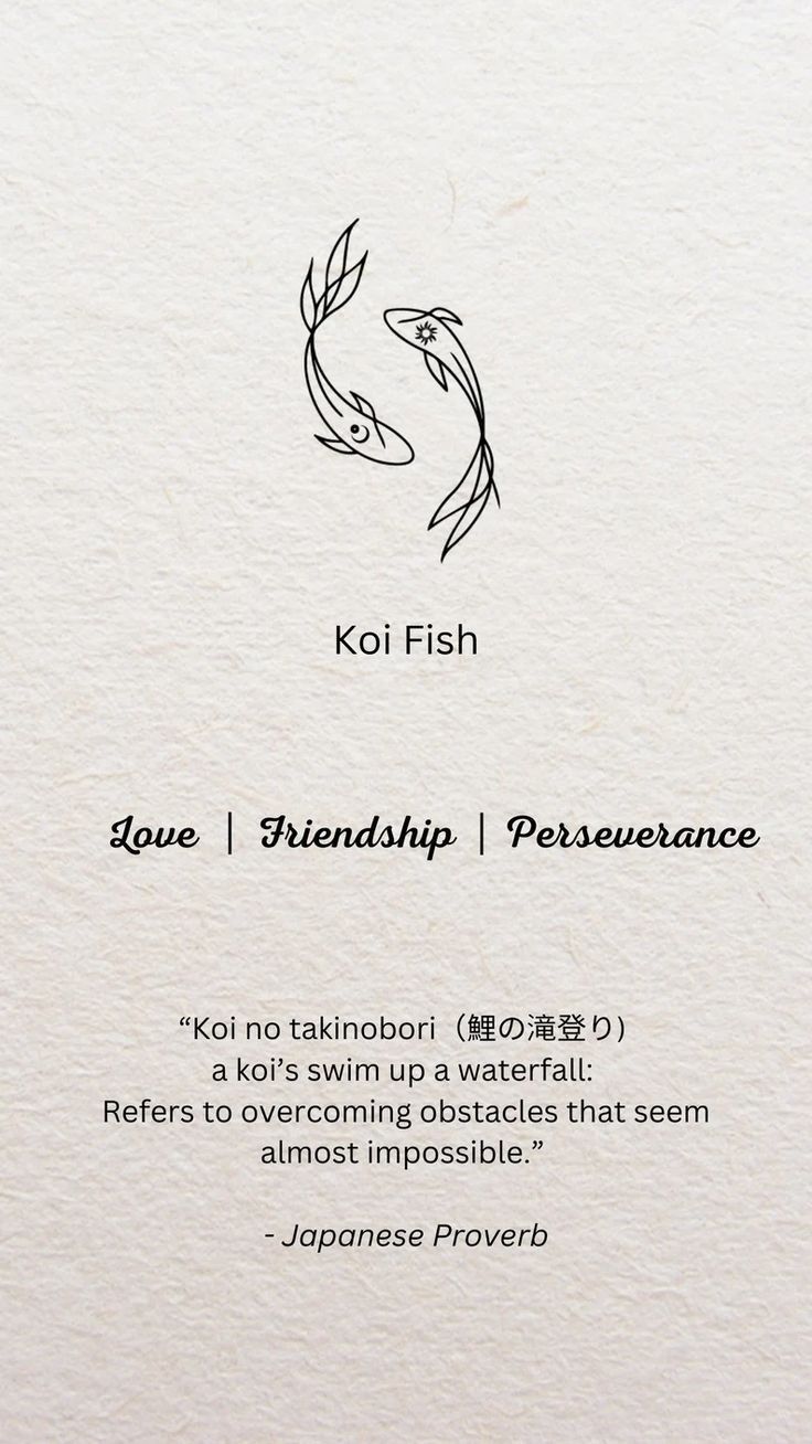 Emblazoned koi fish tattoo ideas that celebrate beauty and resilience