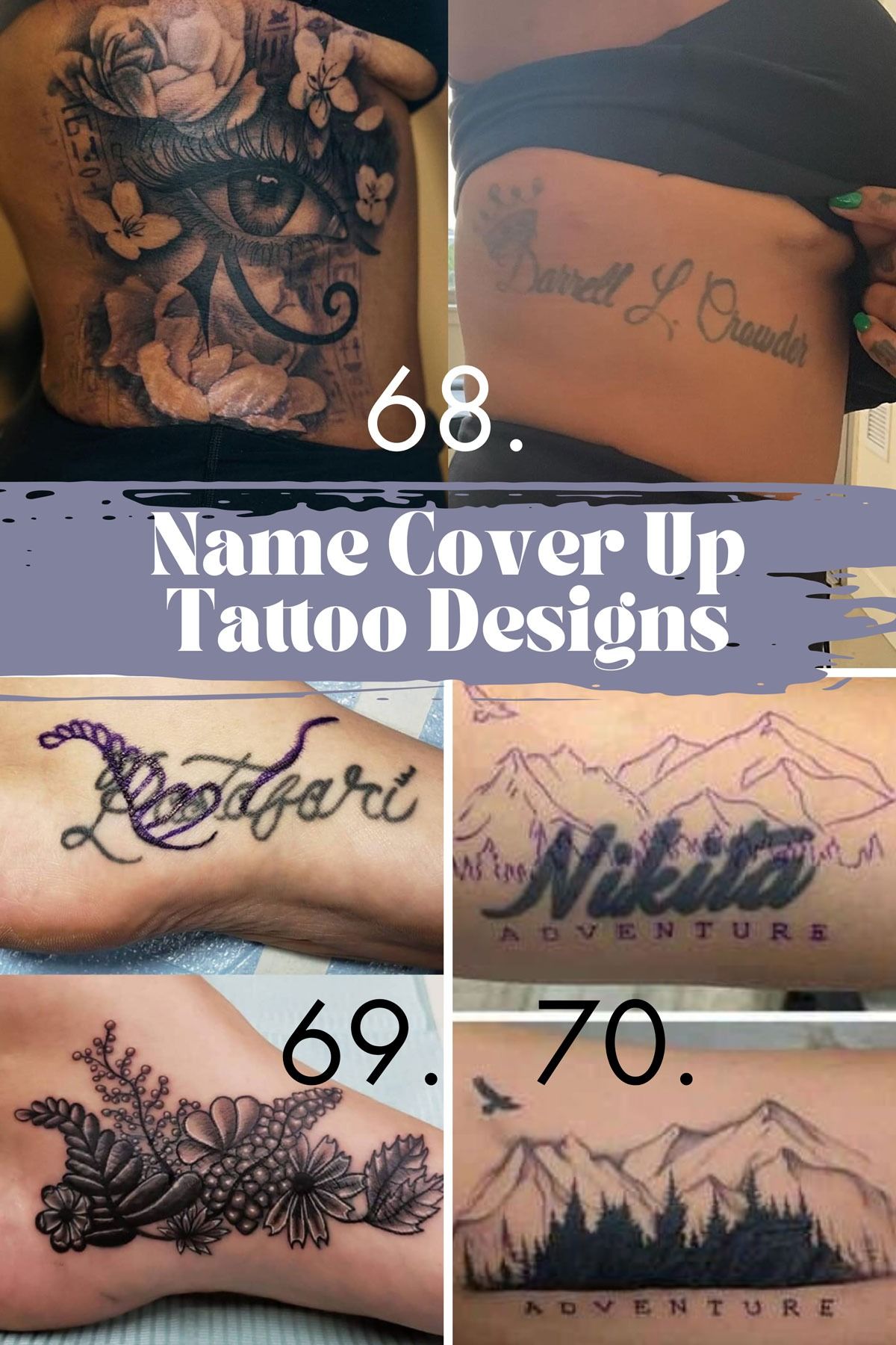 Last name tattoo ideas that celebrate family heritage and identity