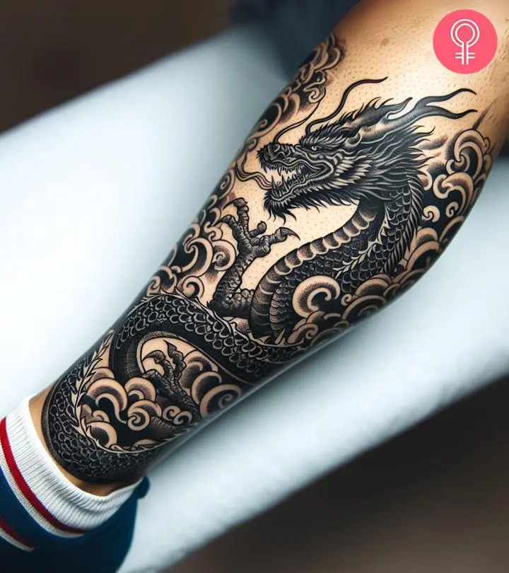 Evolved from simple to stunning leg tattoo ideas for your collection