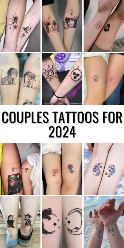 Matching tattoo ideas for couples that express your unique bond