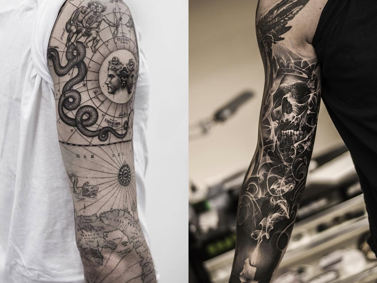 Mens full sleeve tattoo ideas revealed to inspire your next design