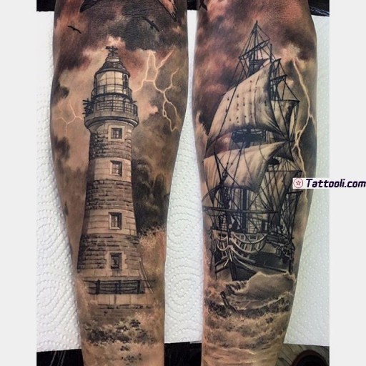 Embodying the spirit of adventure with unique nautical tattoo ideas