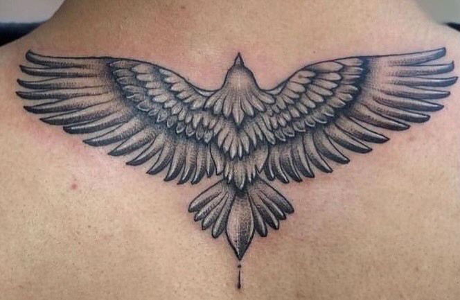 Representing strength and freedom through small eagle tattoo designs