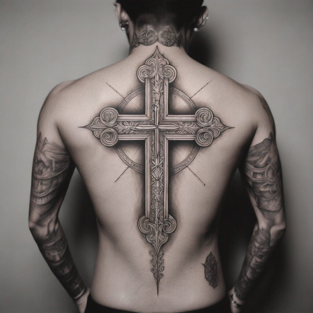 Tattoo ideas for crosses that beautifully express your faith and style