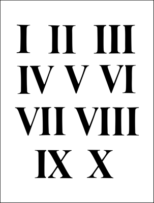 Tattoo ideas roman numerals preserved in time with elegant design flair