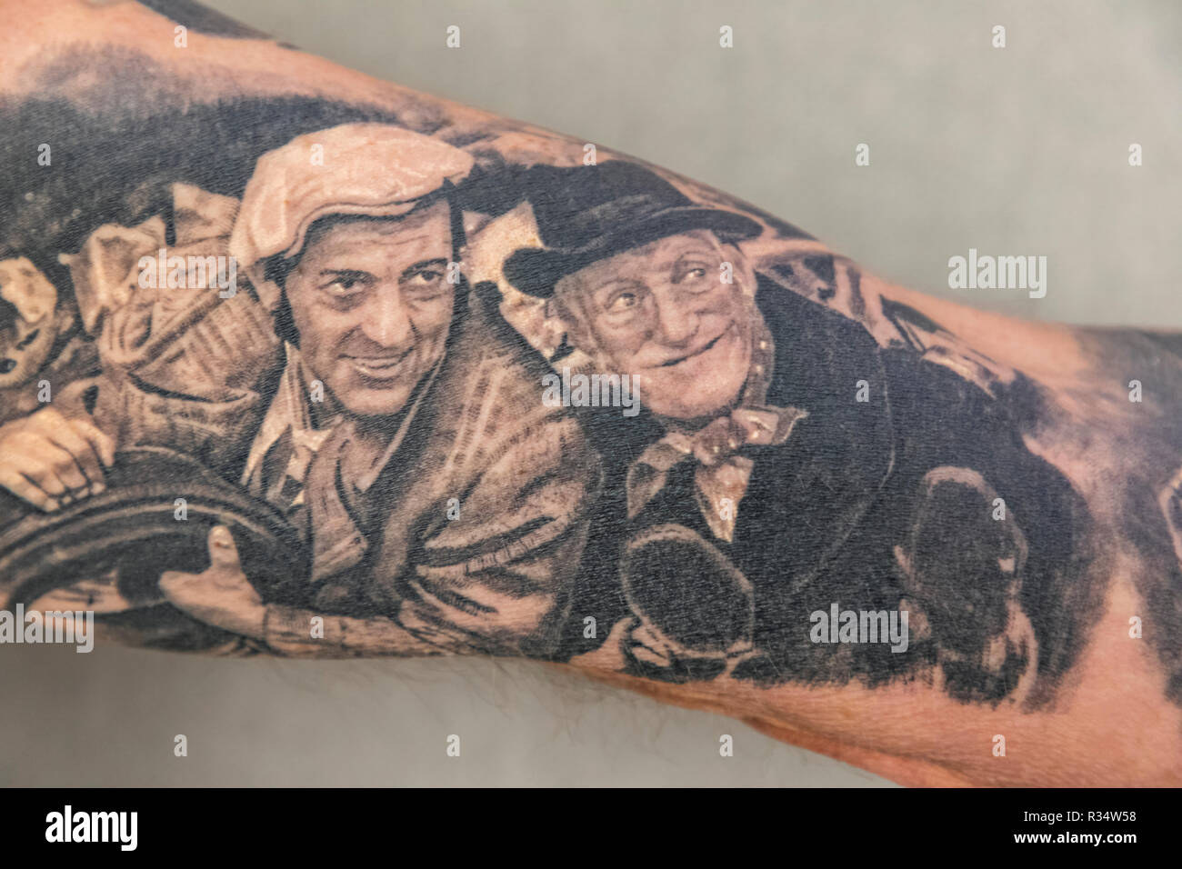 Celebrated tv show tattoos that showcase iconic characters and moments